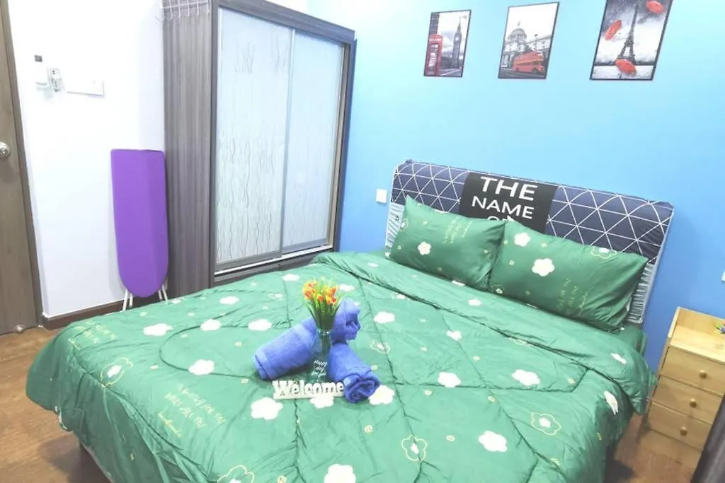 Appartement Cozy Blue N Relaxing Ocean Sweet Home@Central Park Johor Bahru Malaisie
