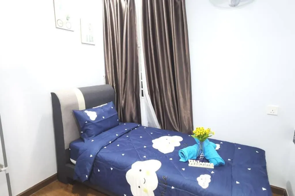 Cozy Blue N Relaxing Ocean Sweet Home@Central Park Johor Bahru
