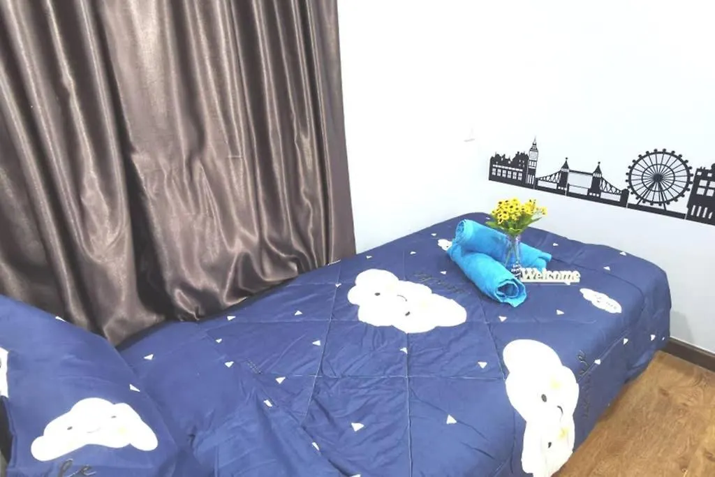 Cozy Blue N Relaxing Ocean Sweet Home@Central Park Johor Bahru 0*,  Malaisie
